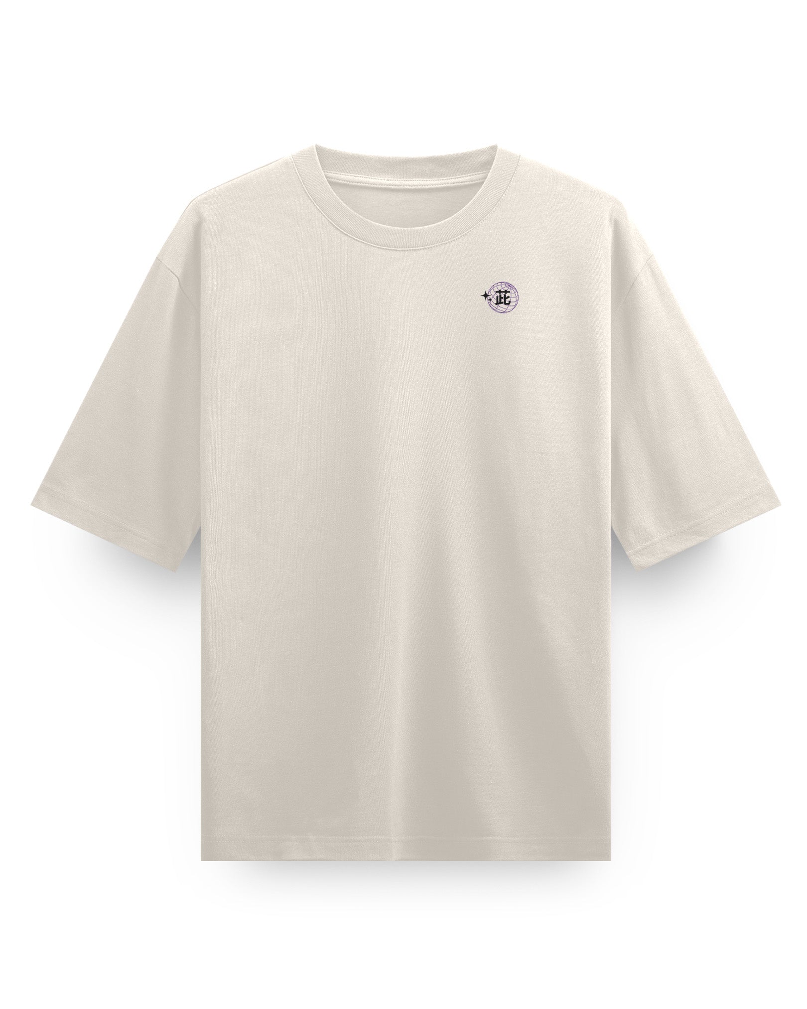 PURPLE - Oversized Heavyweight Tee